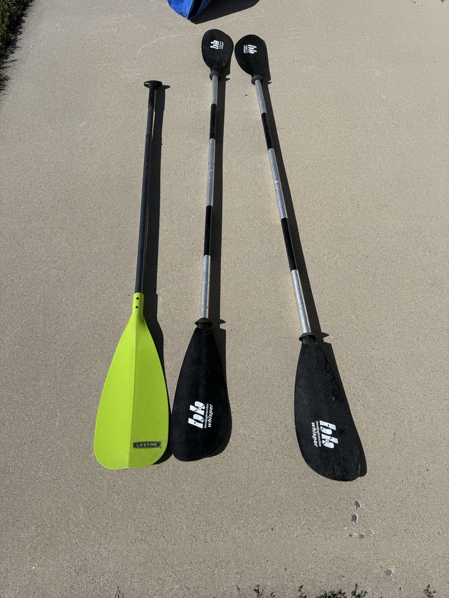 Kayak paddles