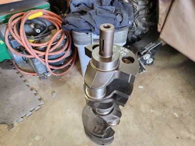Pontiac 400 crankshaft