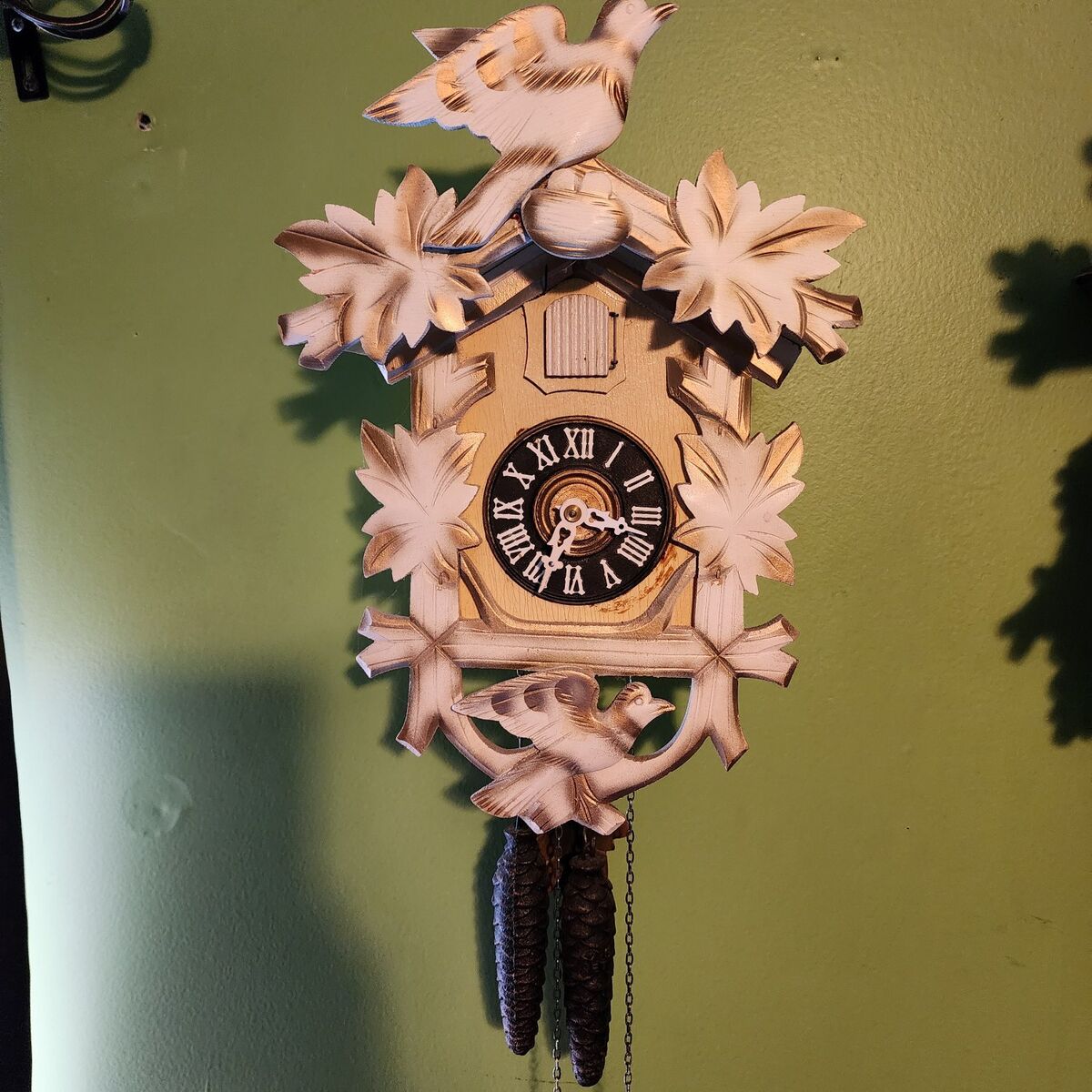 Cuckoo clock white German made
