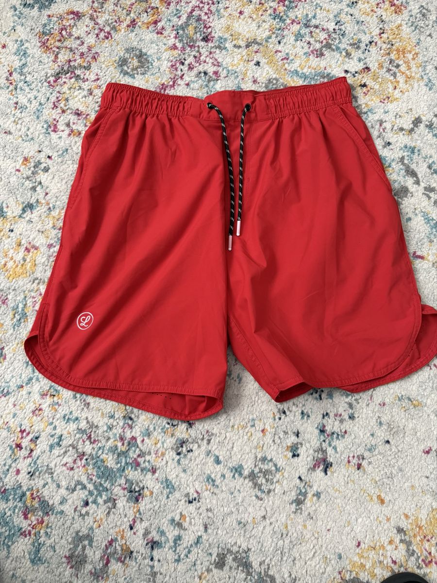 Legends brand red shorts size large