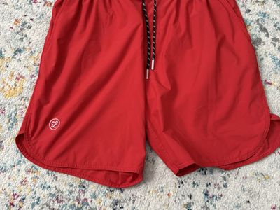 Legends brand red shorts size large