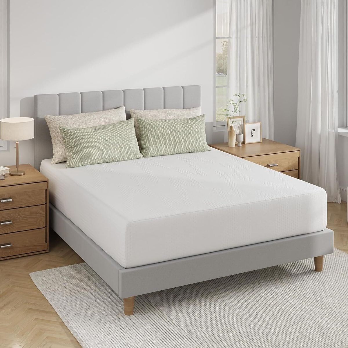 Novilla 12" Gel Memory Foam Mattress in a Box king NEW IN BOX