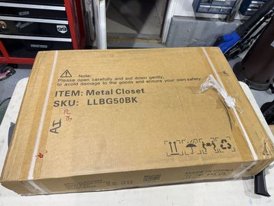 LLBG50BK Metal Closet - Brand New, Black