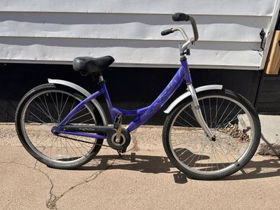 26” beach cruiser bike