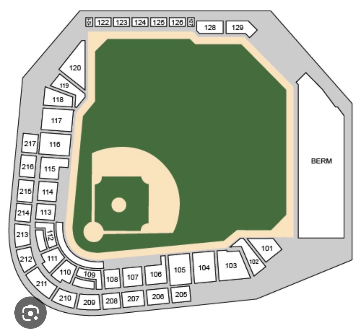 SLC Bees tickets 4 4/3/2026
