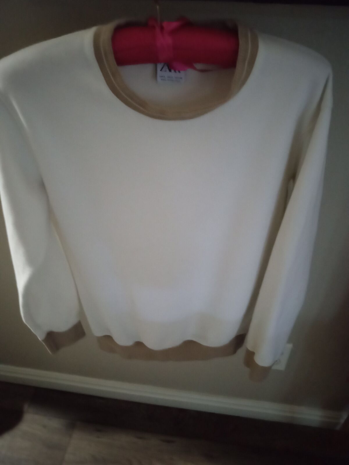 Zara brand crew neck sweat shirt European size small