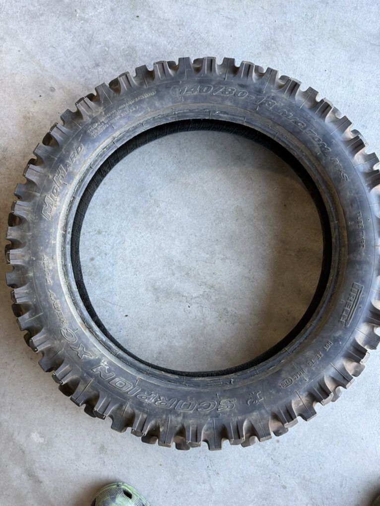 Pirelli Scorpion XC Mid Hard 140/80-18 Rear Tire