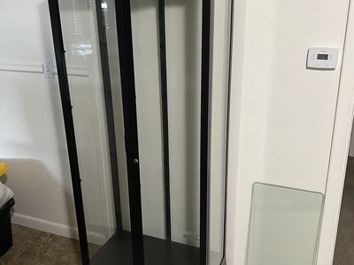 IKEA glass cabinet double door