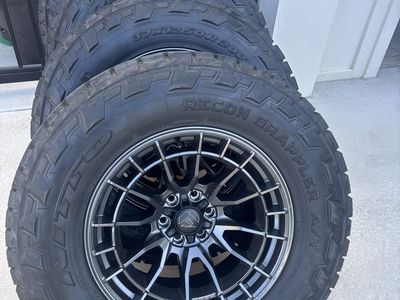 37 Inch Tires with 20x10 Wheels -18 Offset