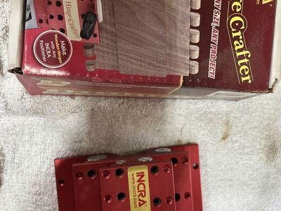 Shop tools odds and ends, dremel, incra hingcrafter, corner clamps