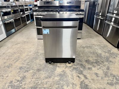 NEW GE PORTABLE DISHWASHER STAINLESS STEEL