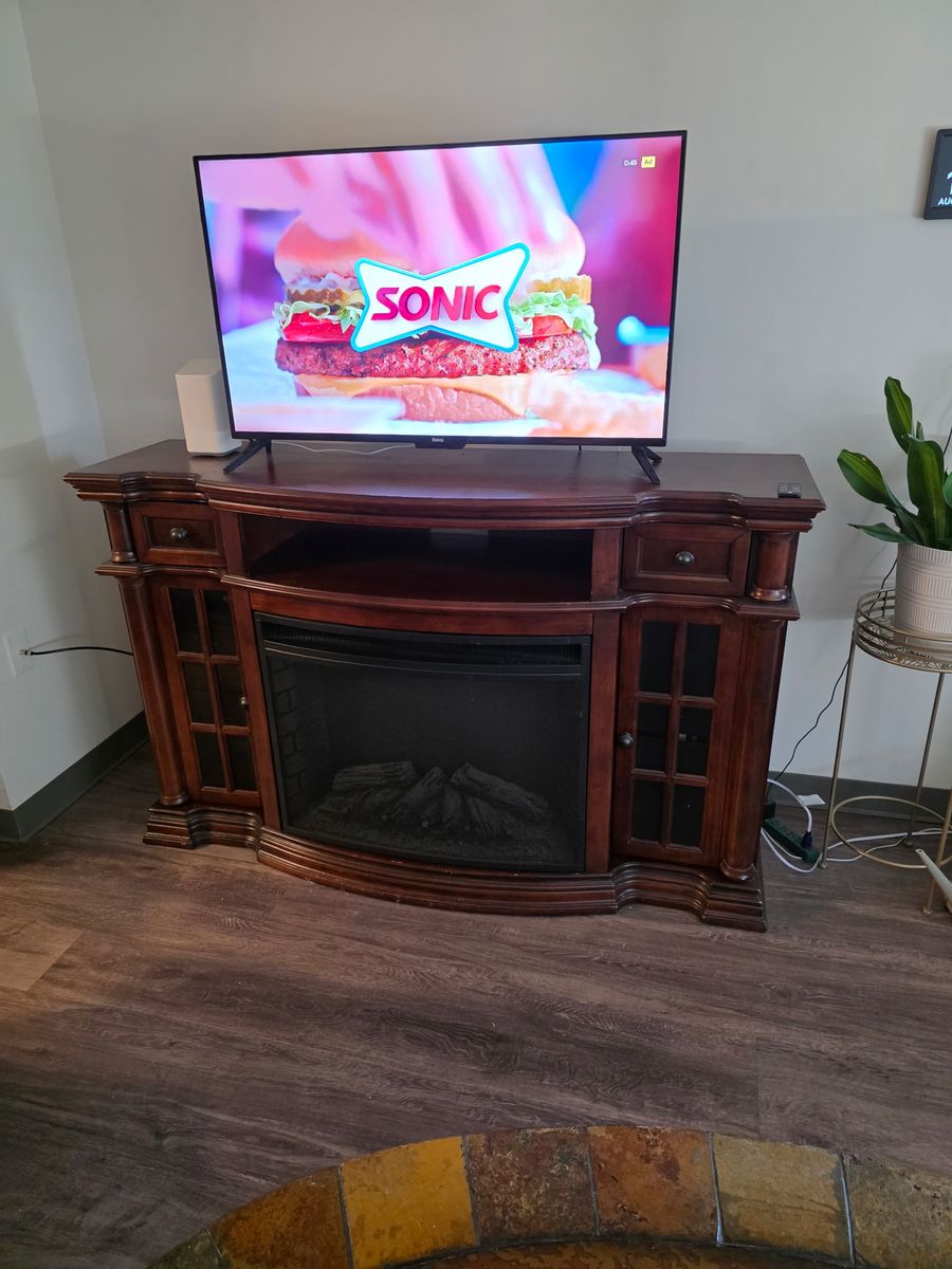 Electric Fireplace with Heater