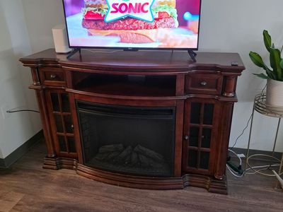 Electric Fireplace with Heater