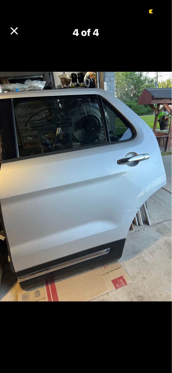 Ford Explorer Rear Passenger Side Door, Silver
