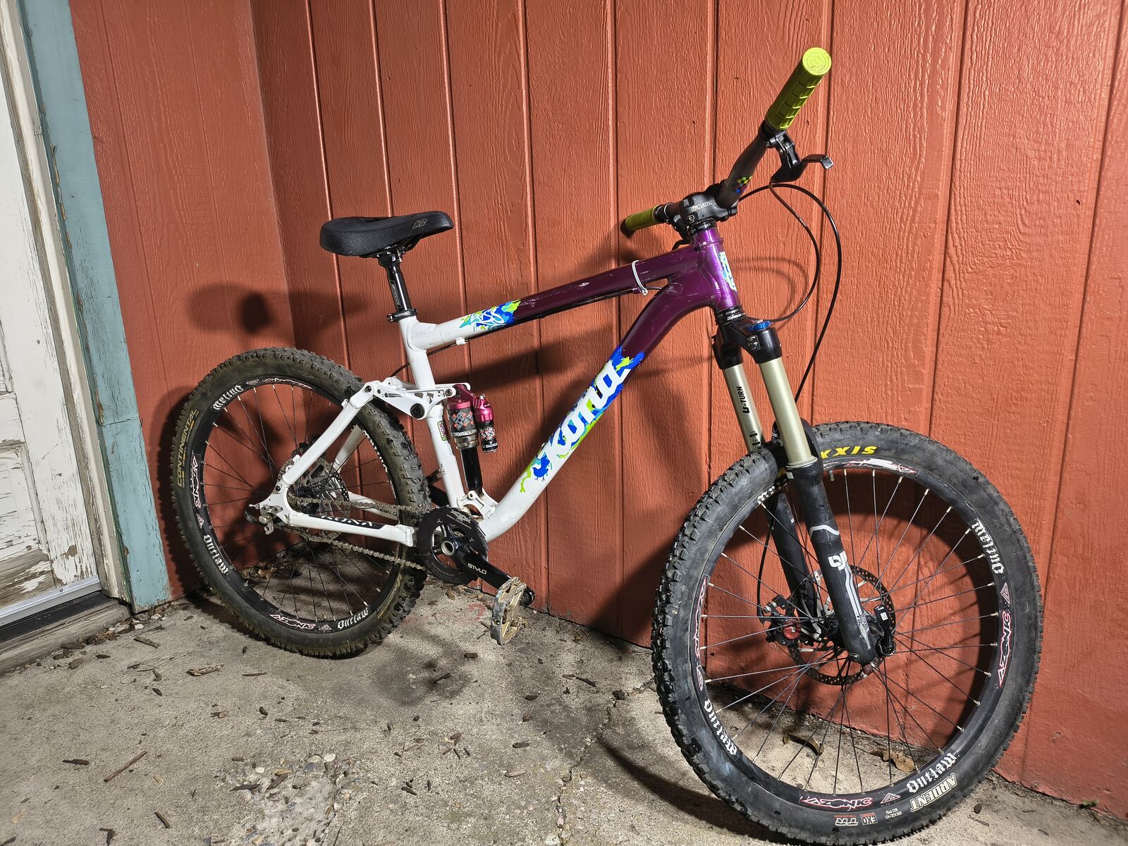 Kona Bass singlespeed freeride/slopestyle bike 2008/09