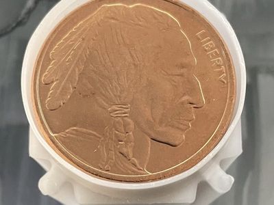 TUBE OF 20 X 1 OZ Indian Buffalo COPPER .999