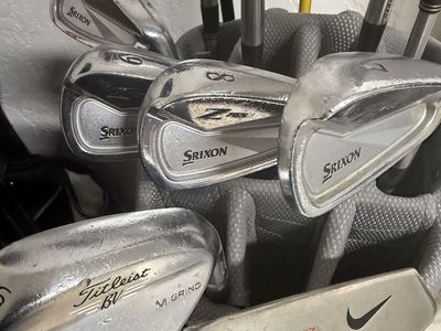 Srixon Z565/Z765 Combo Iron Set, Nike Driver, 3W, Putter, Titleist 56 Wedge Golf Club Set