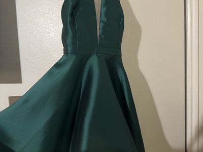 Green formal dress