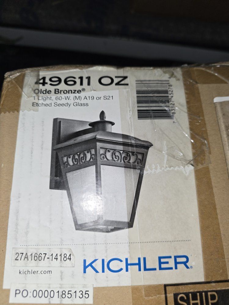 Kichler Salisbury Outdoor Wall Light Lantern