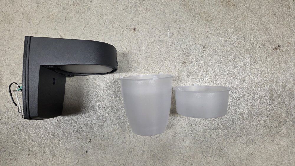 Lithonia OSC LED SWW2 120 PE DDB Wall Mount,2 Lens