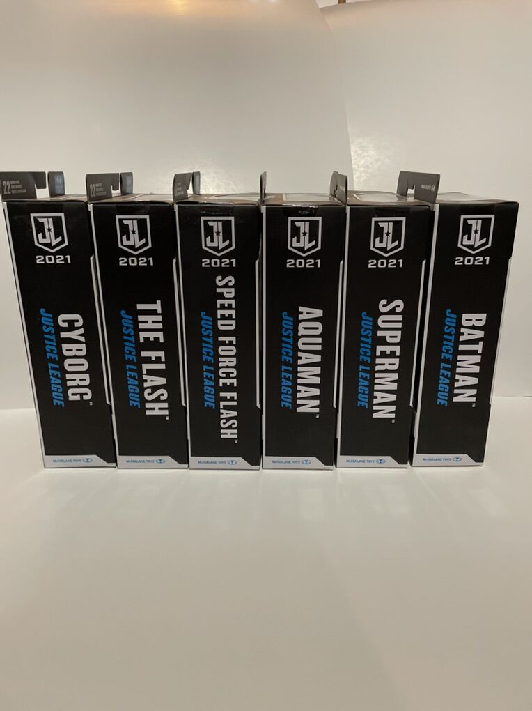 DC McFarlane Snyder Cut Figures