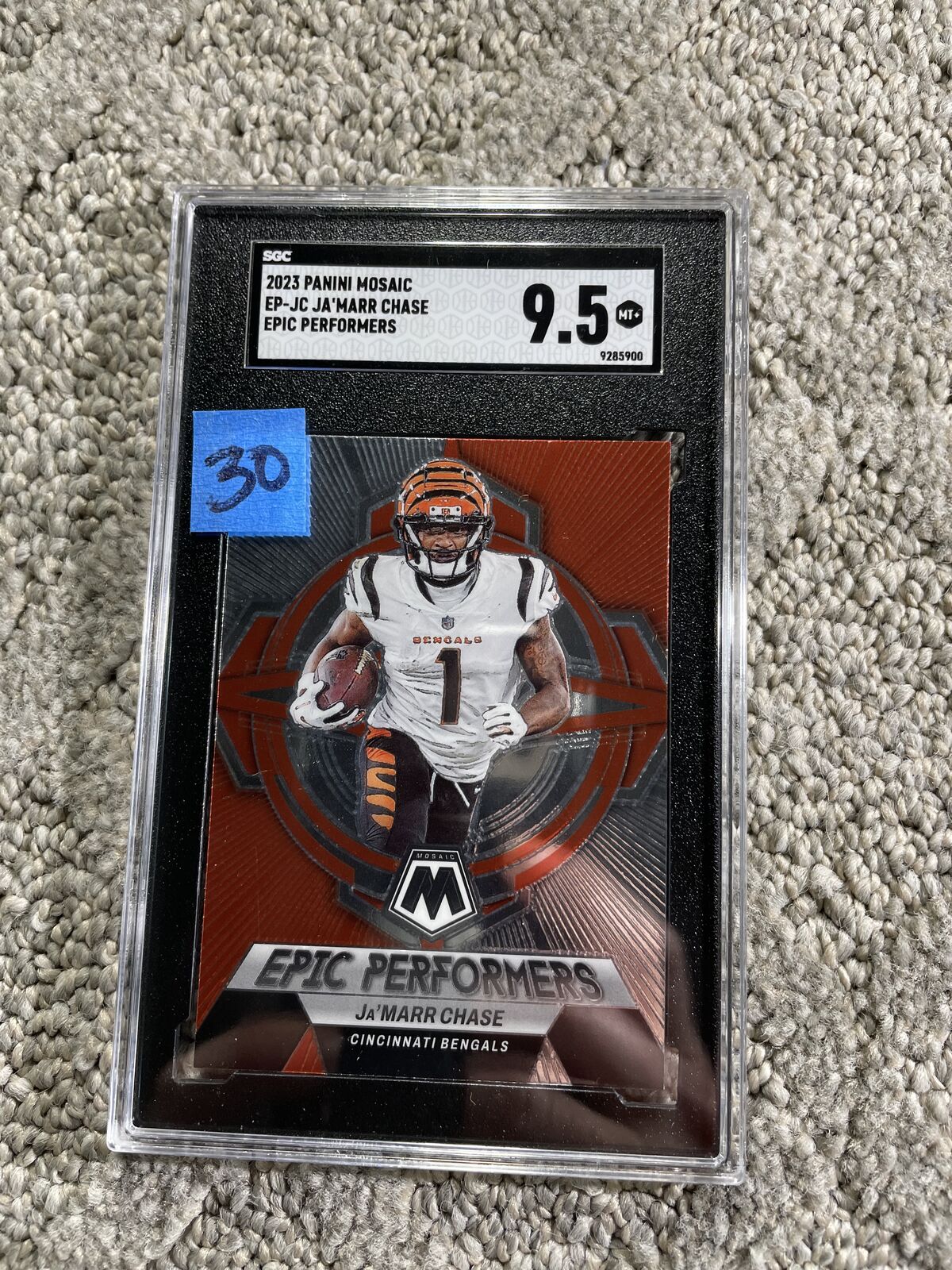JaMaar Chase graded slabs 9.5