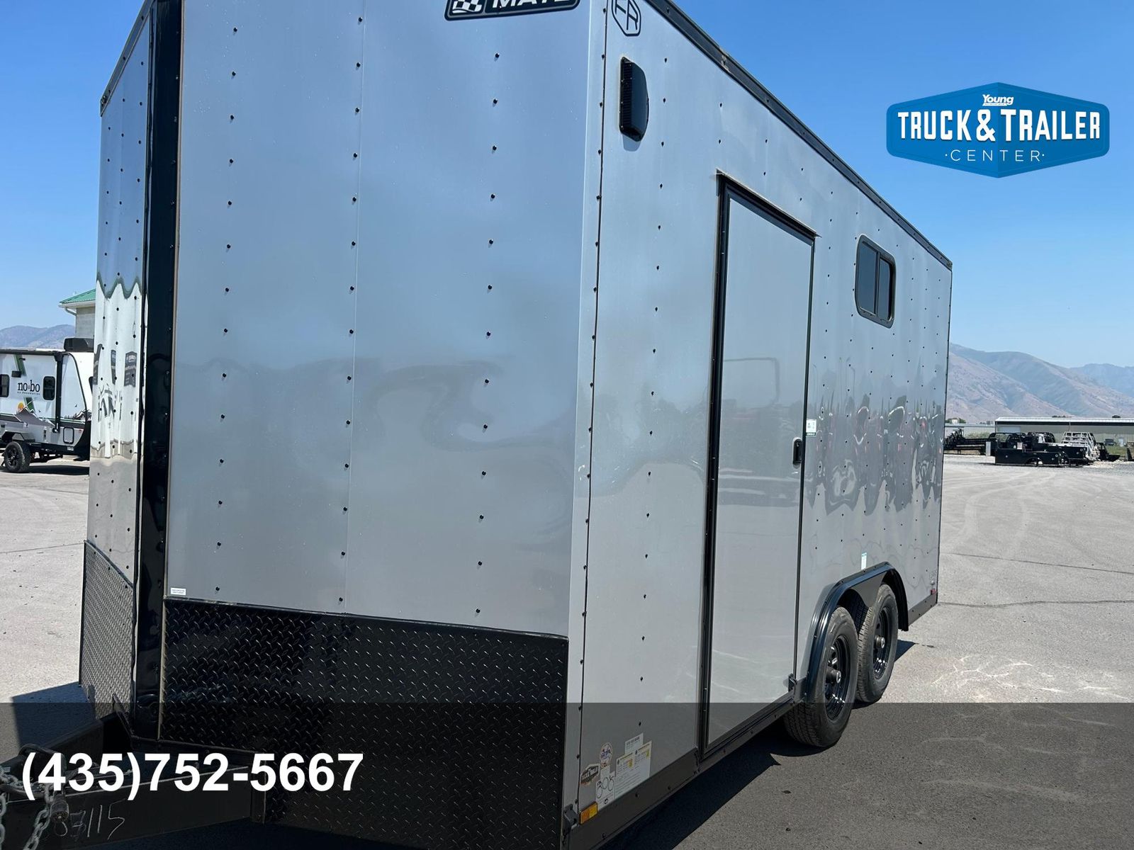 2027 Cargo Mate 8.5X16 Cargo Trailer w/ Rear Ramp
