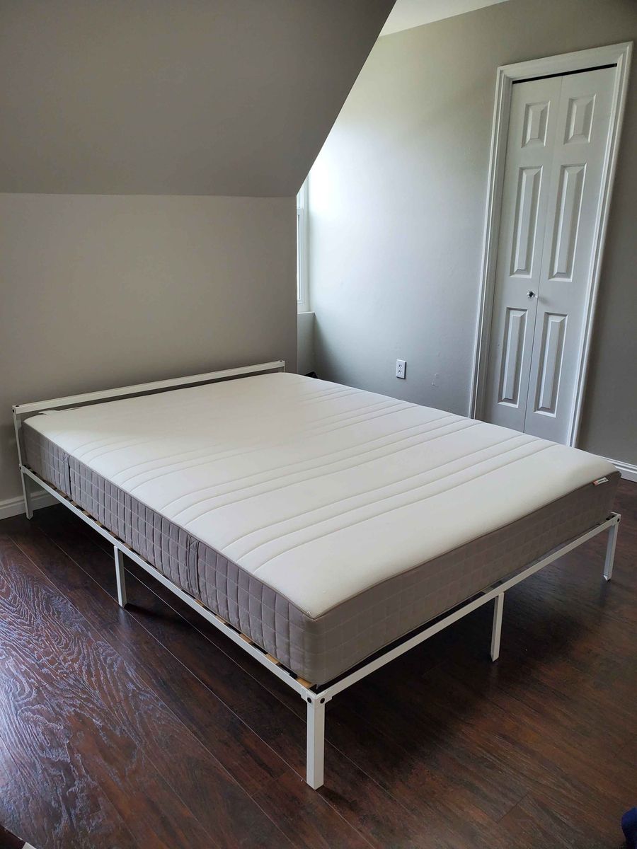 Queen Mattress with Bed Frame