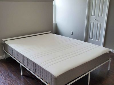 Queen Mattress with Bed Frame