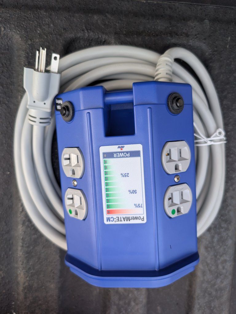 Hospital Grade 4 Receptacle Power Tap