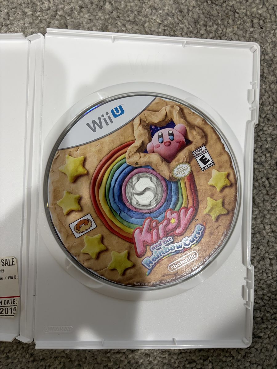 Kirby and the Rainbow Curse - Nintendo Wii U - Great Condition