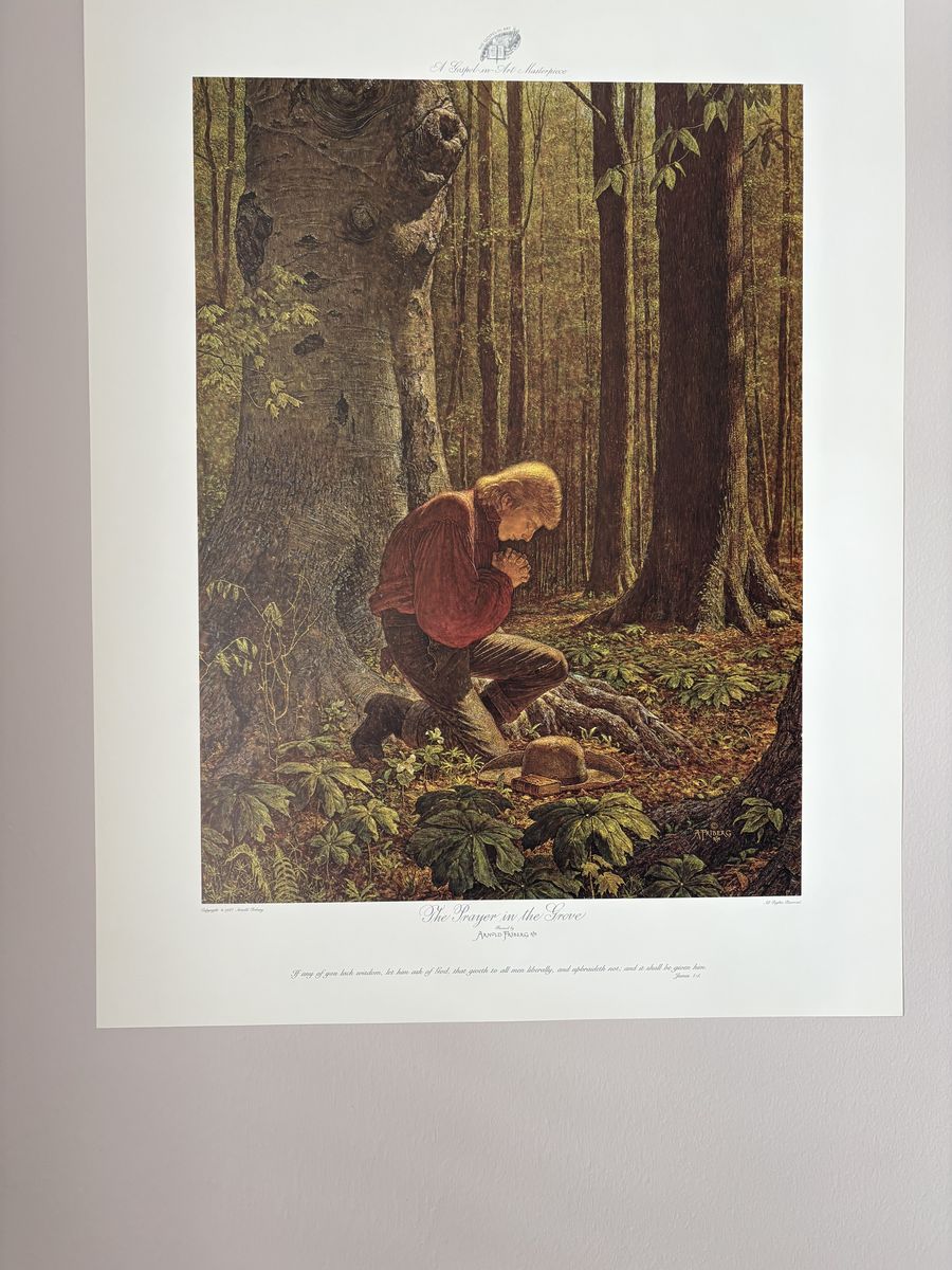 The prayer in the Grove