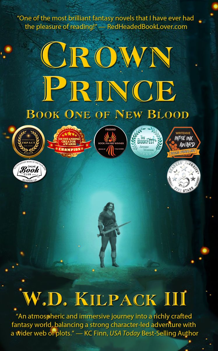Crown Prince: Book One of New Blood NEW Signed by Author