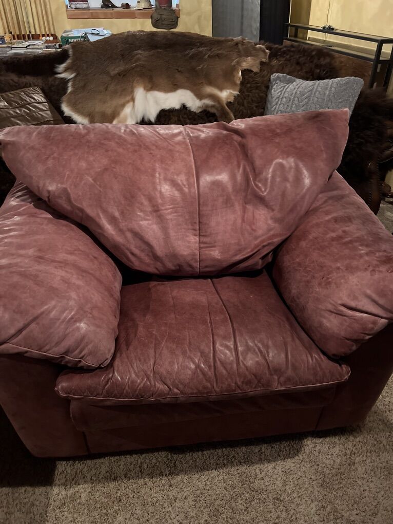 Comfy Feather Filled Chair