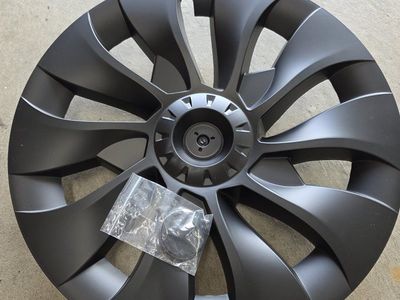 new tesla wheel covers