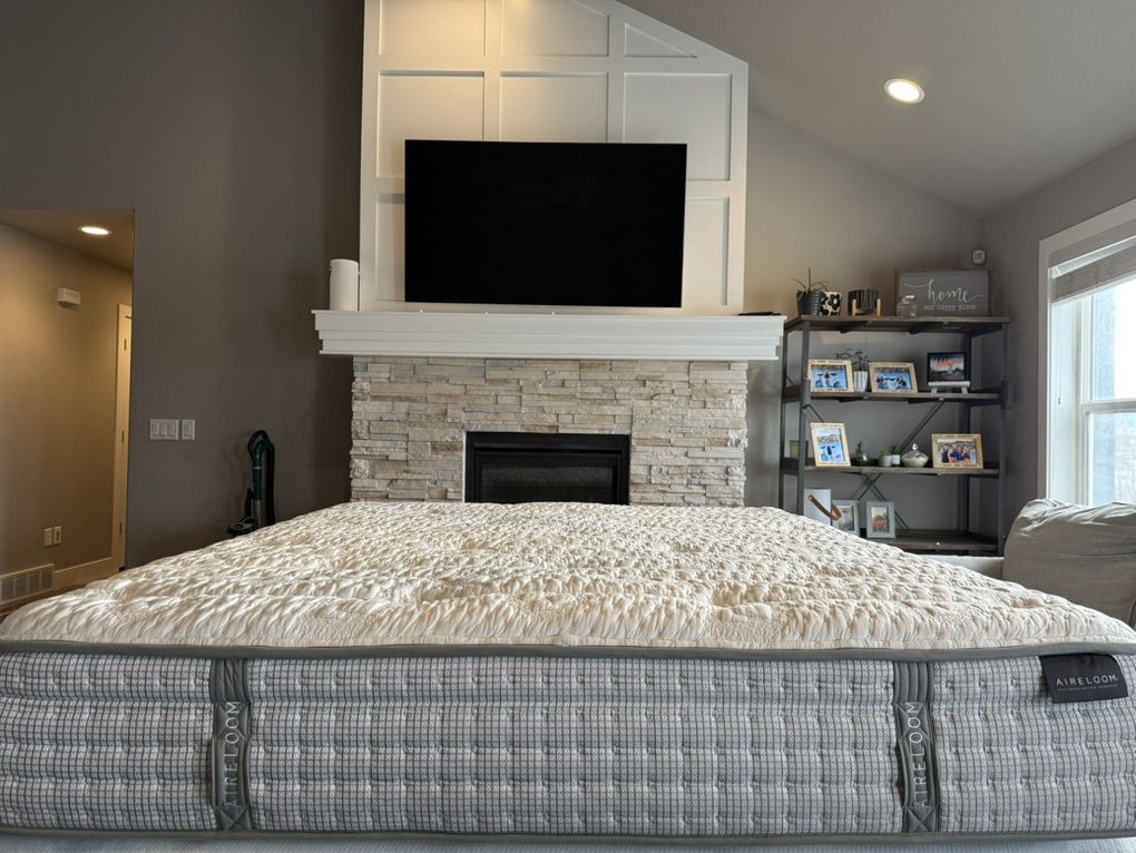 Cali king aireloom Plush mattress + Base Only $750