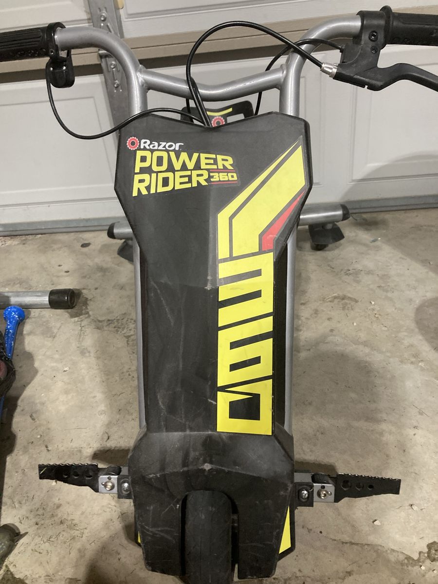 Razor Power Rider 360 Electric Tricycle Drifter Ride-On Toy