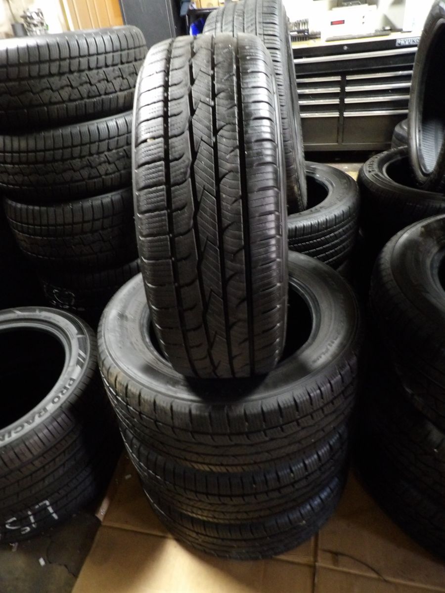 215/60R16 BIG O LEGACY A/S PLUS SET OF USED TIRES 