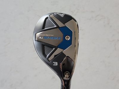 NEW-Callaway Paradym Ai-Smoke Hybrid 3 Stiff