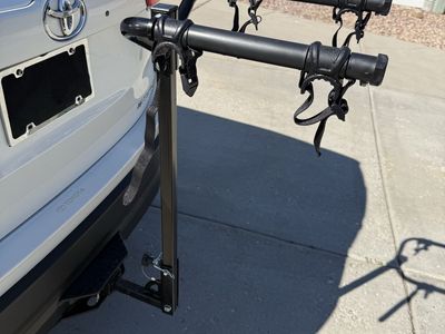 Hitch Mount 2-Bike Carrier Rack with Tilting/Folding Feature