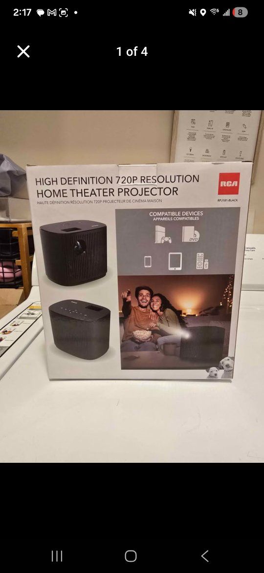 RCA home theater projector