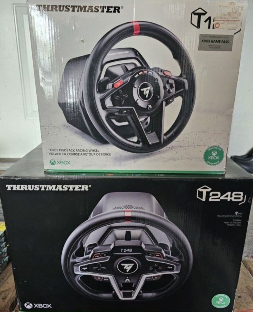 Xbox series x/xb1/pc steering wheels for sale