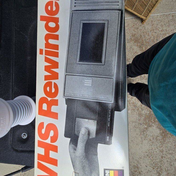Vintage Gemini VHS Video Cassette Rewinder