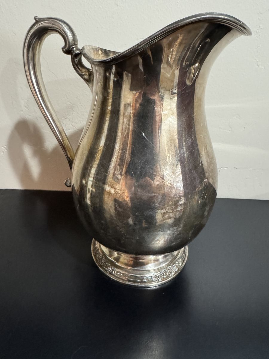 Silver CAMILLE pitcher, Paul Revere Reproductions (2)
