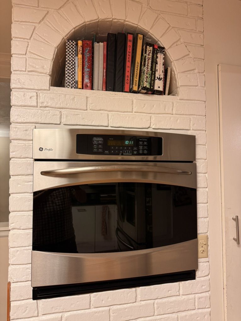 GE Profile Gas Stove And Electric Wall Oven