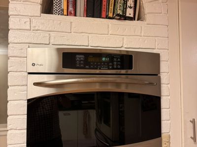 GE Profile Gas Stove And Electric Wall Oven