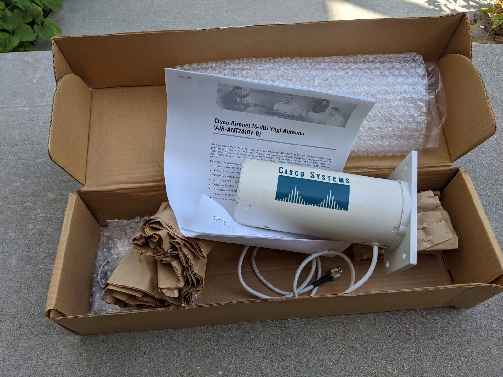 Cisco Aironet 10-dBi Yagi wifi 2.4 GHz Antenna high gain directional