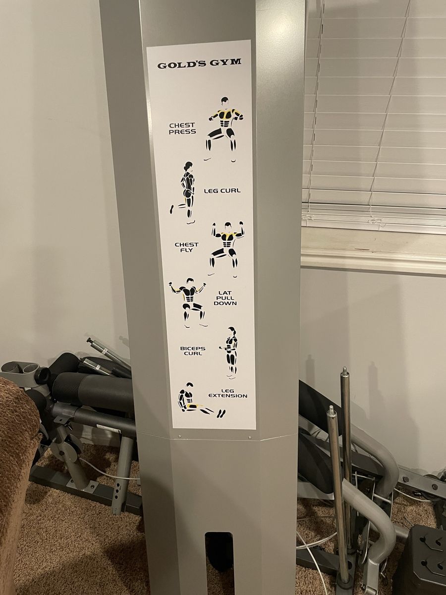 Golds Gym Home Multi Gym Exercise Machine Weight Stack Fitness