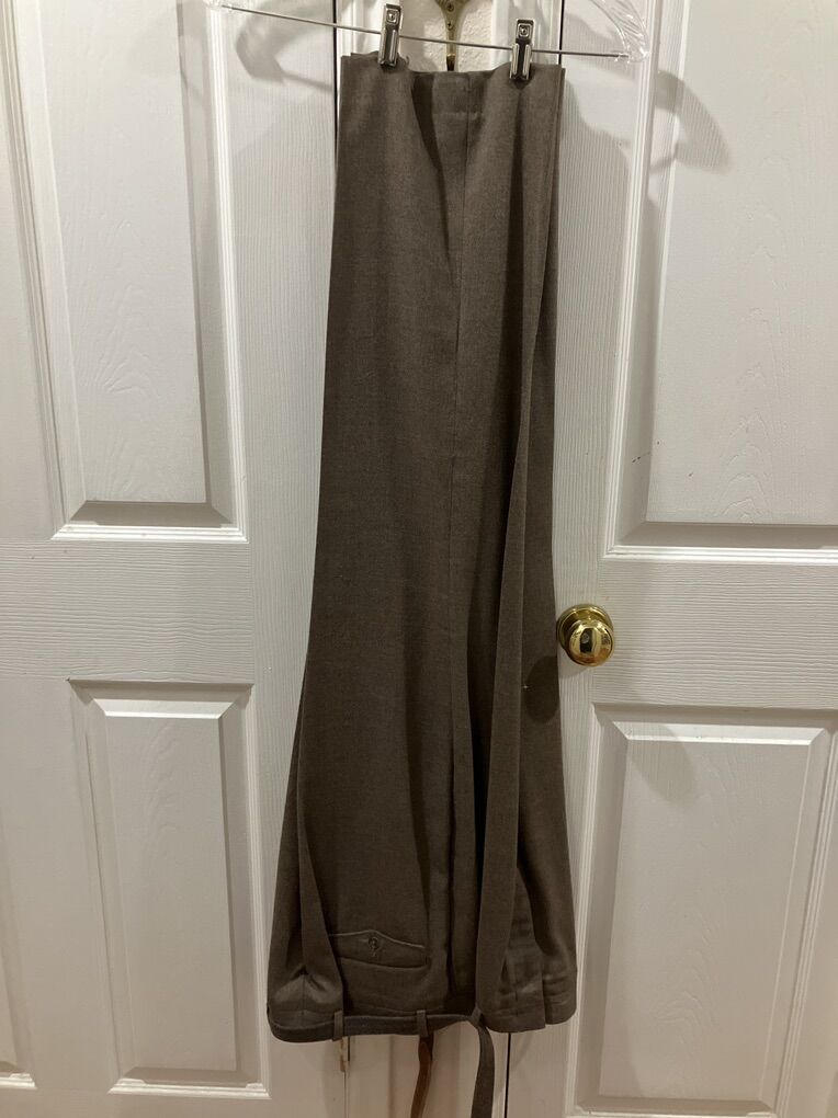 Brown Win F Farah Mens Dress Pants & Belt