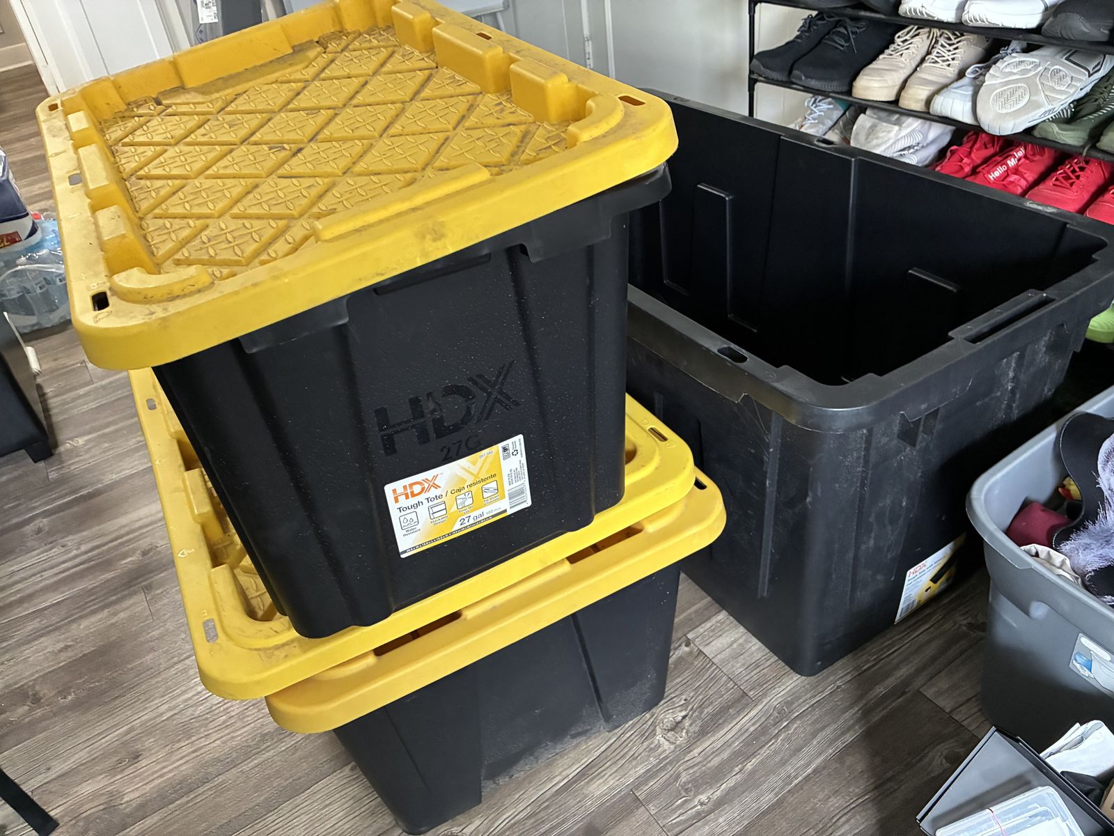 5 or more storage boxes (two 77g boxes, two 27g boxes, etc! worth over $200 total)